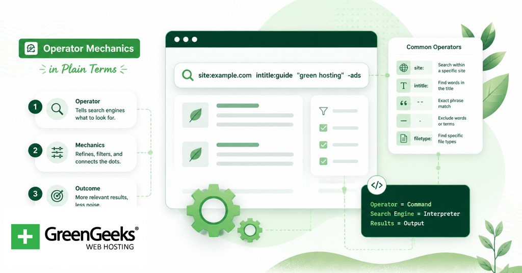 Google search operator mechanics explained with query filters and results