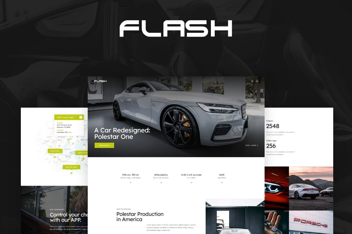 15 Best Electric Vehicles, Dealership & EV Charging WordPress Themes 2026